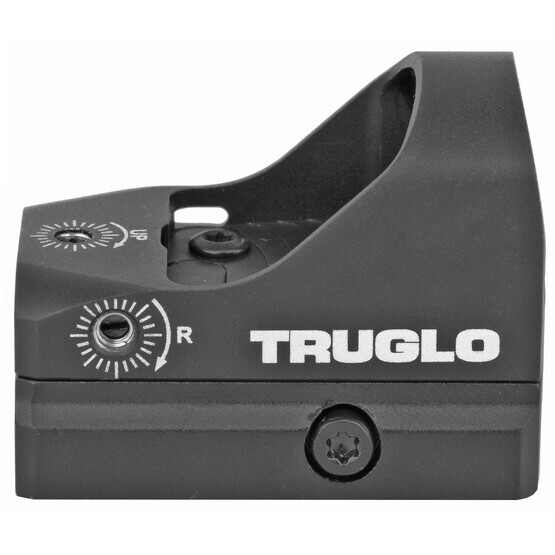 TRUGLO Tru-Tec 23mm 3 MOA Dot Reflex Sight has an included Picatinny / Weaver rail mount